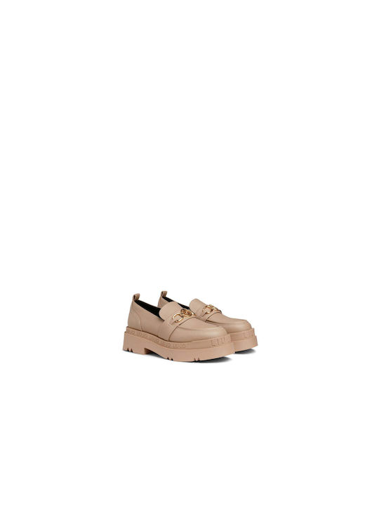 Liu Jo Women's Loafers in Beige Color