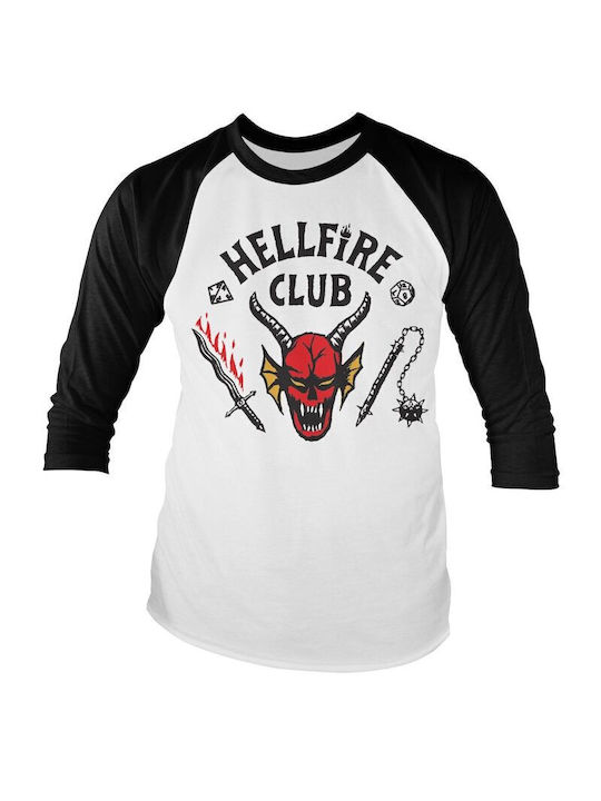 Logo Защитен кожух Hellfire Club Бял Памучна