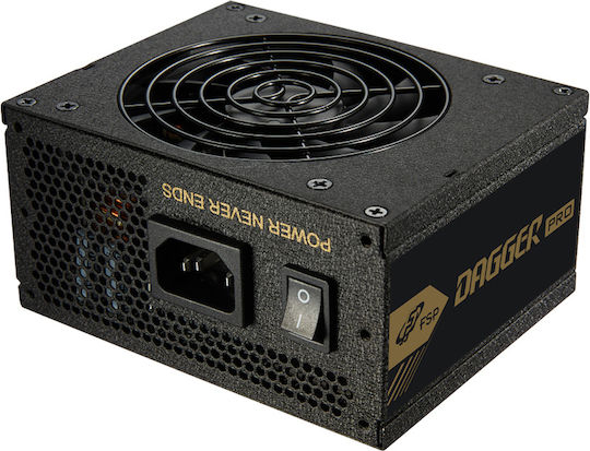 FSP/Fortron Dagger Pro 650W 650W Μαύρο Τροφοδοτικό Υπολογιστή Full Modular 80 Plus Gold