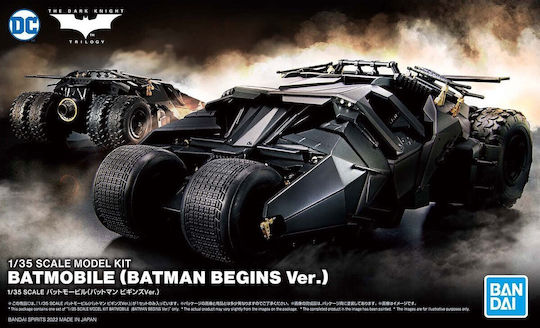Bandai Spirits DC Comics: Batman Batmobile Όχημα Ρέπλικα σε Κλίμακα 1:35