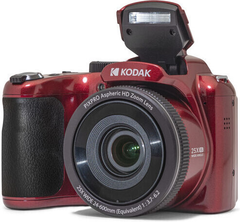 Kodak Astro Zoom AZ255 Compact Φωτογραφική Μηχανή 16MP Οπτικού Ζουμ 25x με Οθόνη 3" και Ανάλυση Video 1280 x 720 pixels Κόκκινη
