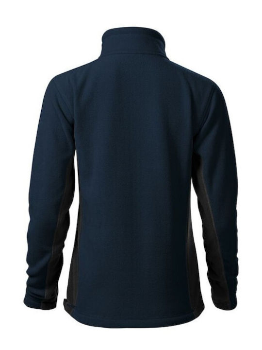 Malfini Men's Long Sleeve Promotional Cardigan Navy Blue