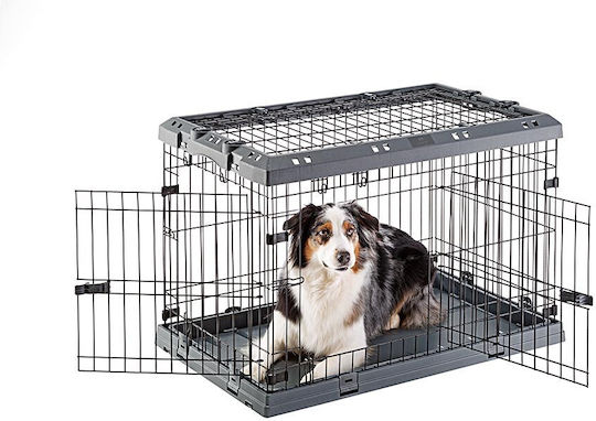 Ferplast Superior Dog Wire Cage XSmall Gray 92x58.5x62cm