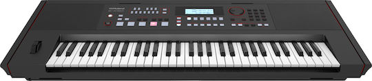 Roland Arranger E-X50 με 61 Βαρυκεντρισμένα Πλήκτρα με Αναλόγιο Μαύρο