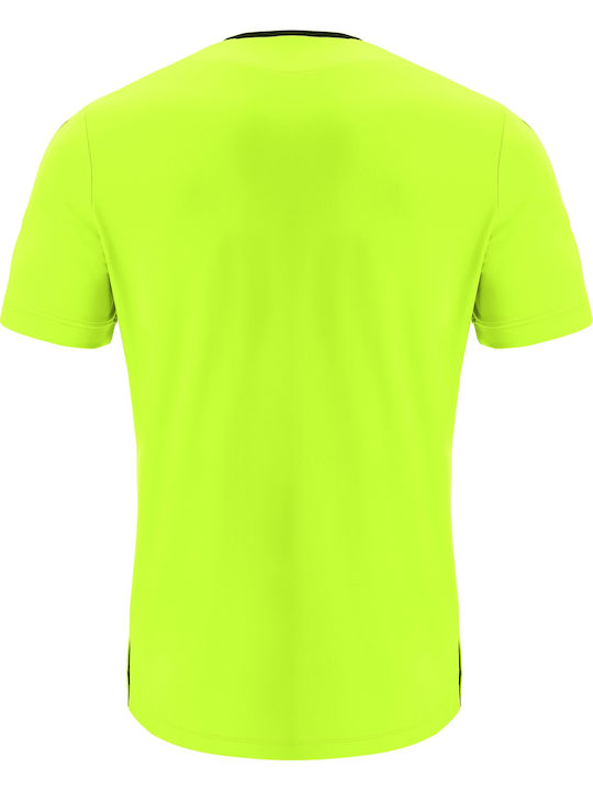Frisk Men's Football Referee Jersey Sports Fan Jersey Neon Yellow