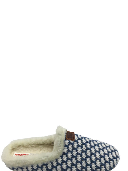 Adam's Shoes -25 Women's Slipper In Blue Colour