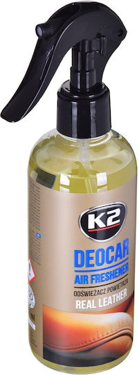 K2 Car Air Freshener Spray Deocar Real Leather 250ml