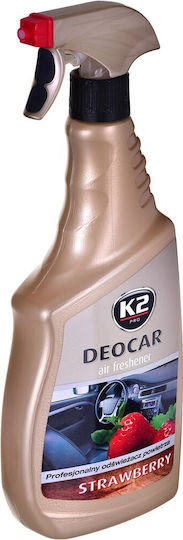 K2 Car Air Freshener Spray Deocar Strawberry 700ml