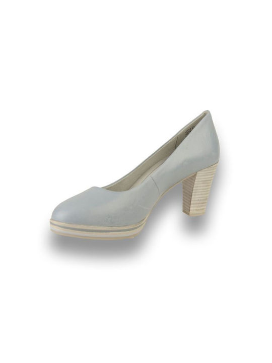 Marco Tozzi Leder Pumps Gray