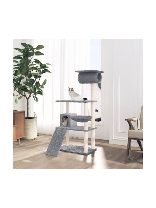 vidaXL Kratzbaum Katzenbäume Gray 76.5x70x131cm