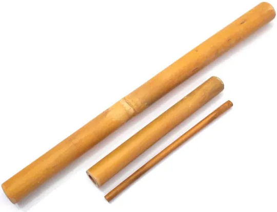 Quirumed Bambuterapia Kit Cilindru rotund Maro 3 bucăți