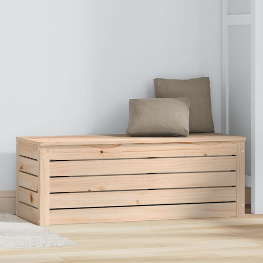 vidaXL Masiv Trunchi decorativ Lemn Maro 89x36.5x33buc