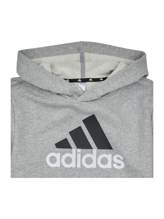 Kinder-Sweatshirt mit Kapuze und Taschen Gray Essentials