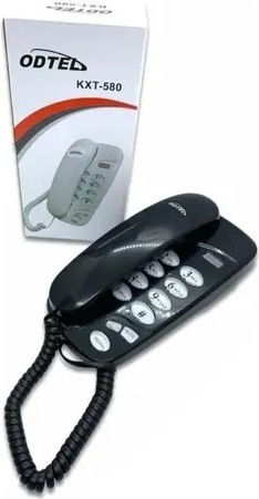 Odtel KXT-580 Kabelgebundenes Telefon Büro Schwarz