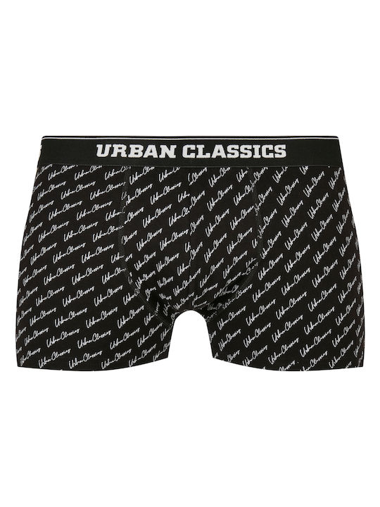 Men's Boxers Bndn Grey/Grey/Black/White/Script/Black with Patterns 5Pack