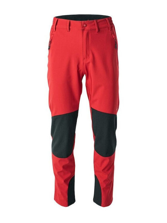 Elbrus Amboro Lang Hose Wandern Rot