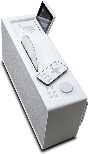 Pure Ηχοσύστημα 1.0 Evoke Home All-in-One 00-12130-00 100W με CD Player, WiFi και Bluetooth Λευκό