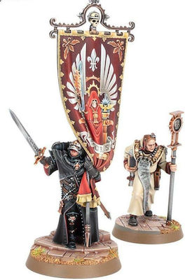 Games Workshop Warhammer Adepta Sororitas: Aestred Thurga, Reliquant at Arms Unbemalte Figuren 99120108050