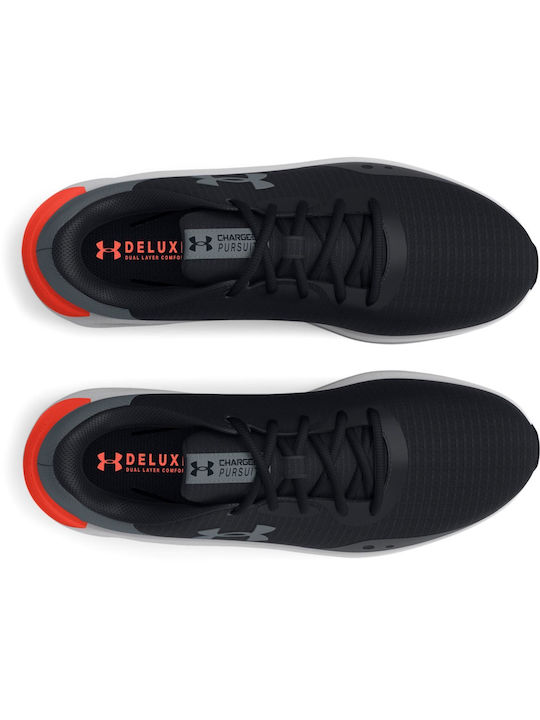 Charged Pursuit 3 Tech Ανδρικά Αθλητικά Παπούτσια Running Μαύρα