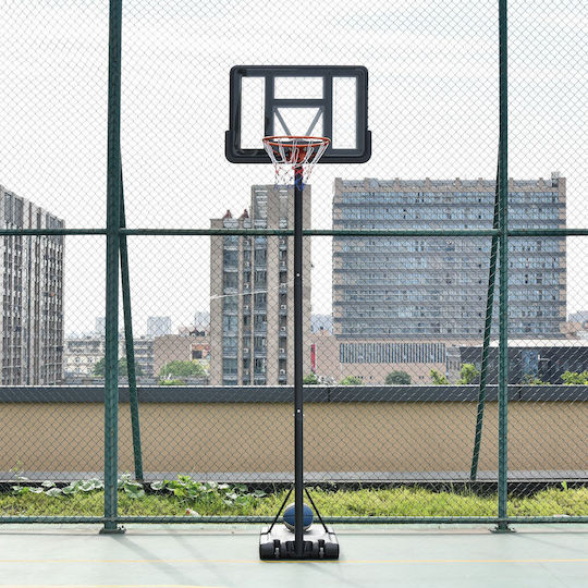HomCom Adjustable Baskelball Hoop with Stand 231-305cm