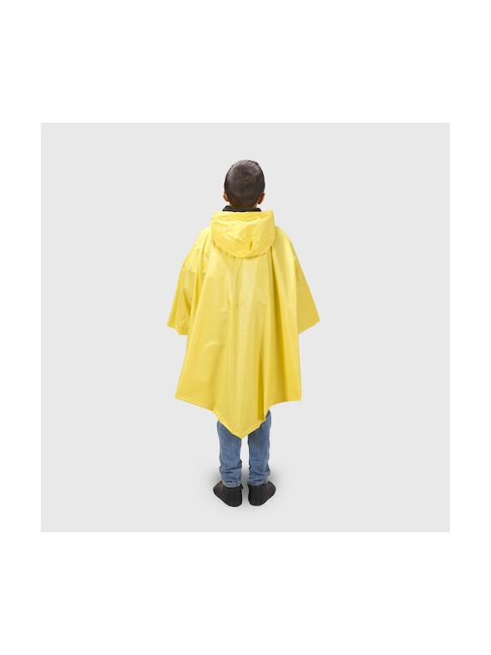 Anorak Waterproof Kids Casual Jacket Long Hooded Yellow Jumper