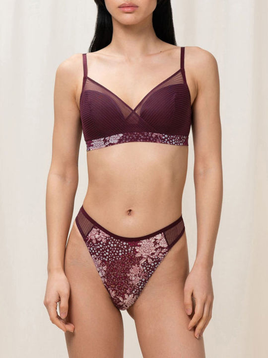 Triumph Spotlight Bralette Σουτιέν Μπορντό