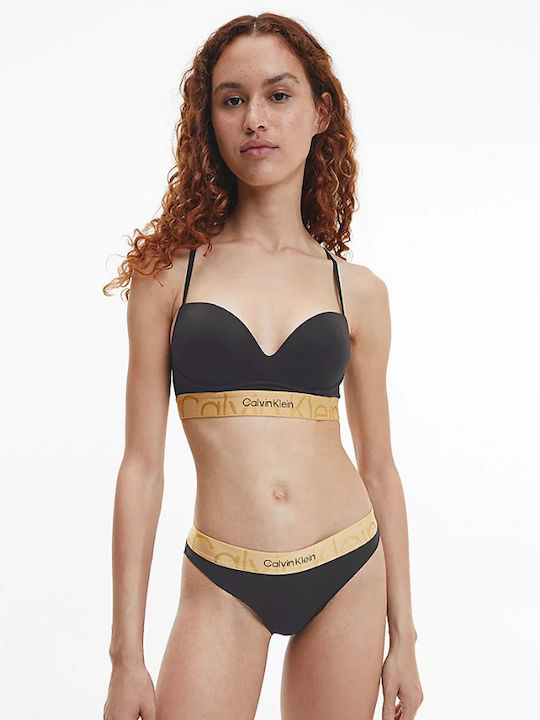Calvin Klein Bralette Σουτιέν Μαύρο