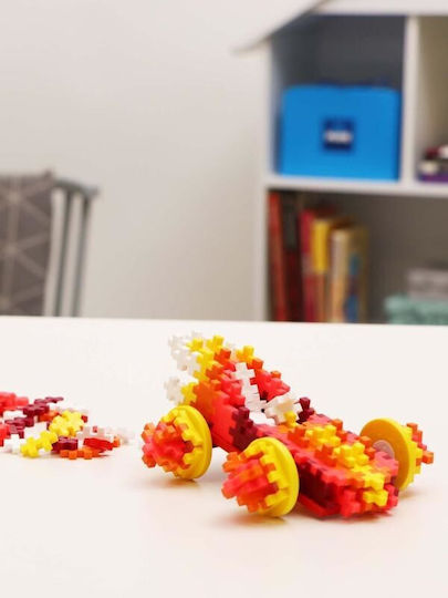 Plus Plus Building Blocks Fire Car for 5+ Years 200 Pieces