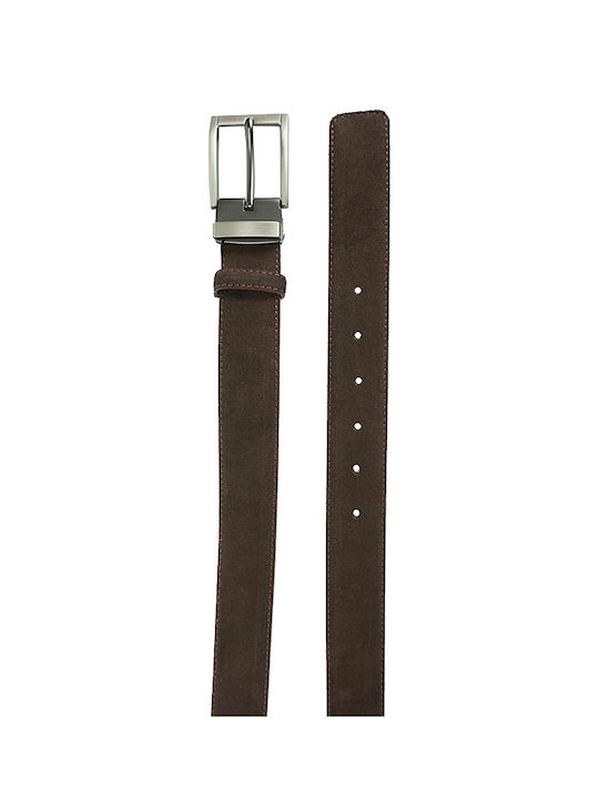 Bergman Men's Leather Belt Brown (3570/22N) (100% Leather)