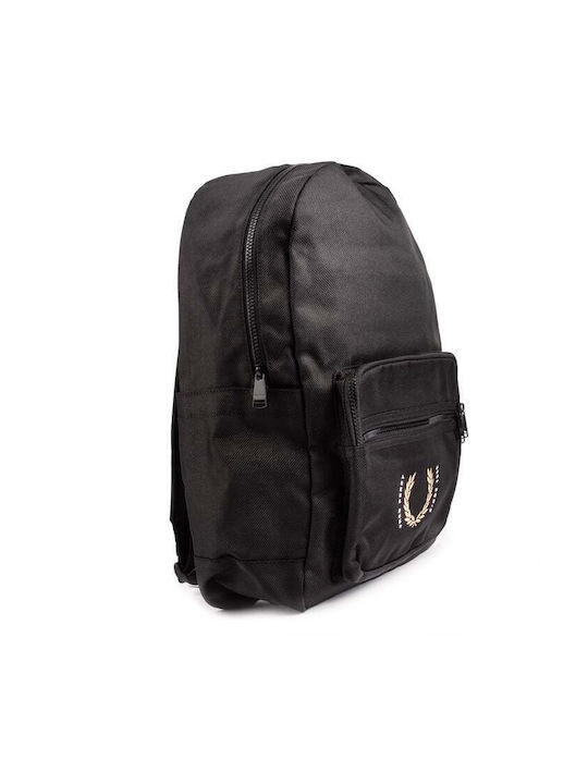 Fred Perry Laurel Wreath Fabric Backpack Black