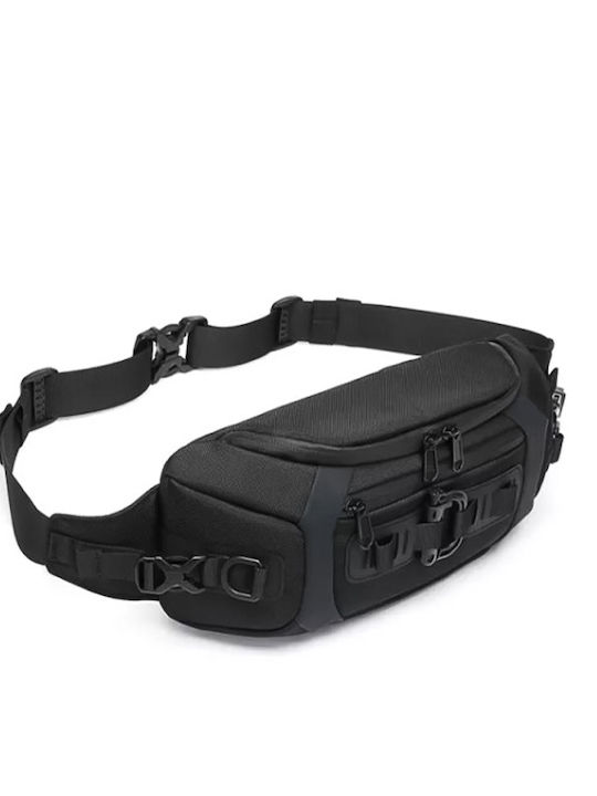 Ozuko Men's Waist Bag Black