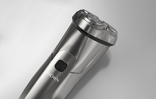 Enchen 3S Electric Shaver Grey Περιστρεφόμενη Ξυριστική Μηχανή Προσώπου Επαναφορτιζόμενη