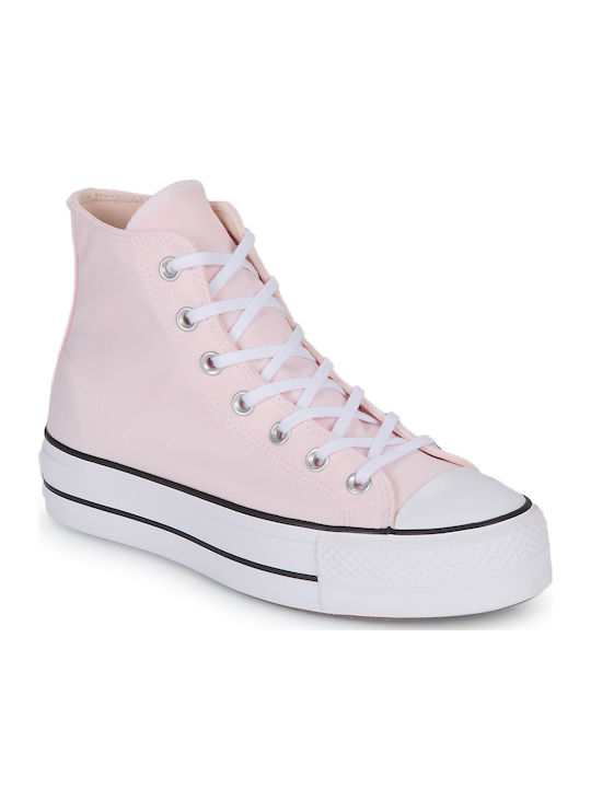 Chuck Taylor All Star Lift Flatforms Botine Roz