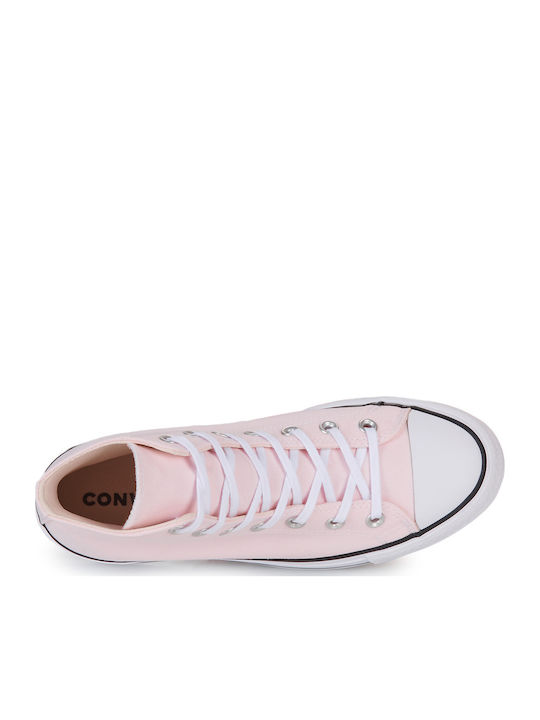 Chuck Taylor All Star Lift Flatforms Botine Roz