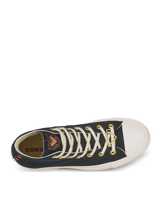 Chuck Taylor All Star Lift Tip Botine Negre