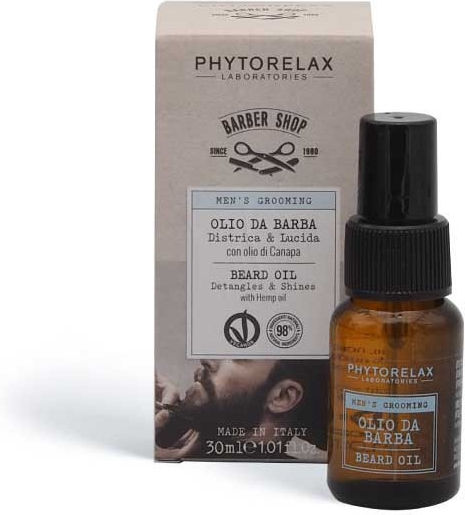 Phytorelax Λάδι Περιποίησης για Γένια Grooming Detangles Shines 30ml
