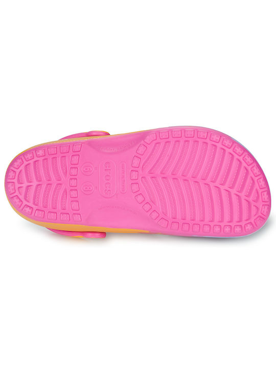 Crocs Γυναικεία Σαμπό Ροζ