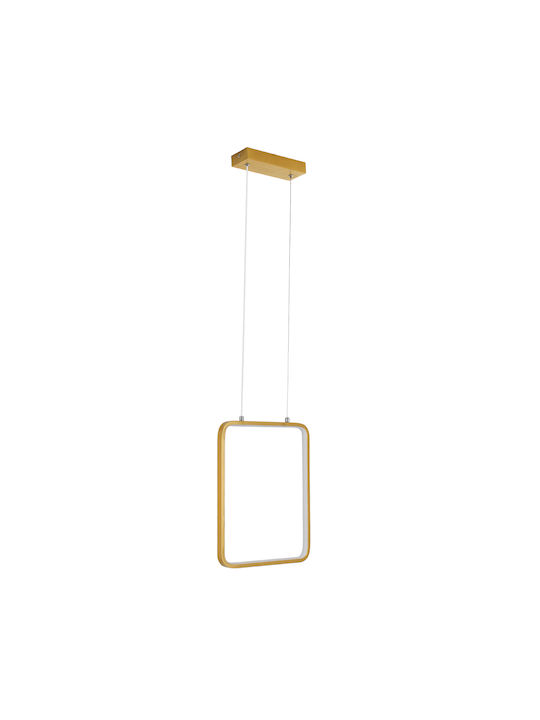 GloboStar Neroba Pendant Light Gold 29x36cm