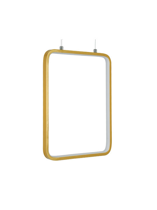GloboStar Neroba Pendant Light Gold 29x36cm