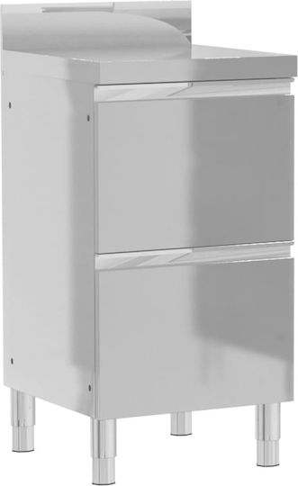 vidaXL Schubladenschrank 3 Stk