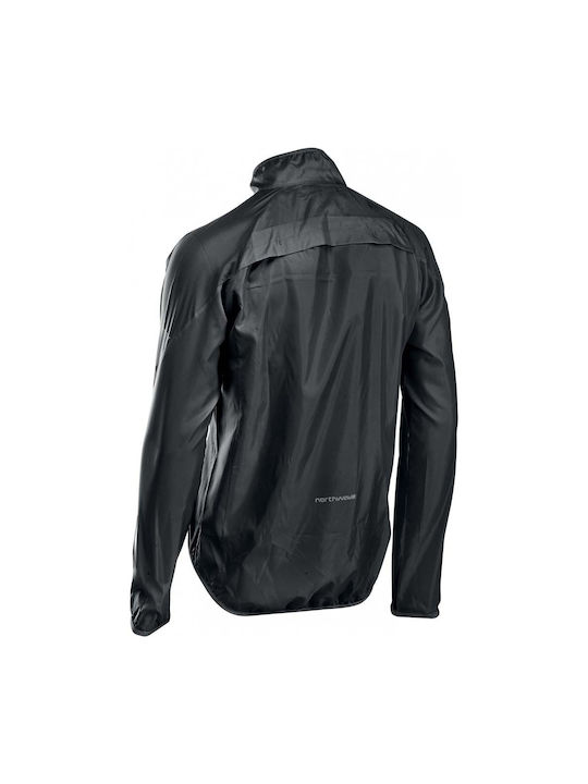 Northwave Vortex Waterproof Cycling Windbreaker Jacket Long sleeve Black