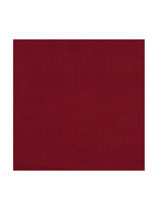 Burgundy Velvet Bench Stool Upholstered 70x35x41cm