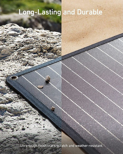 Anker PowerSolar 100W Αναδιπλούμενο Ηλιακό Panel Φορτιστής 100W με USB Output (Φορητών Συσκευών) (A2431031)