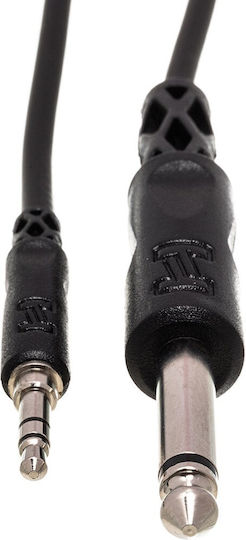 Hosa Cable 6.3mm male - 3.5mm male 0.91m (CMP-103)
