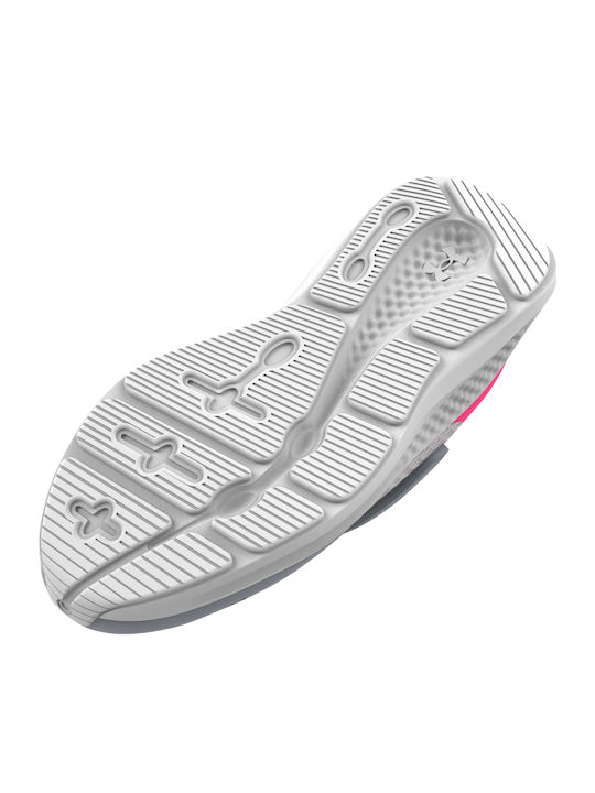 UA JR G PS Pursuit 3 AC Kids Sports Shoes Running with Hoop & Loop Closure Gray