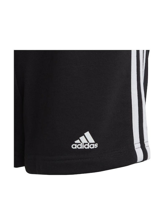 Kids' Athletic Shorts/Bermudas 3-Stripes Black