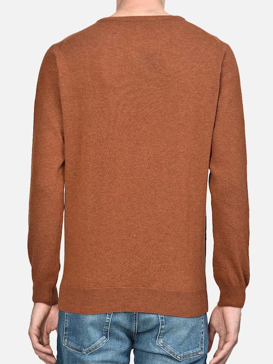 Ellemme Men's Long Sleeve Sweater Dark Brown