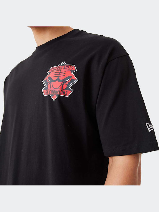 Chicago Bulls Nba Championship Athletic T-shirt Black