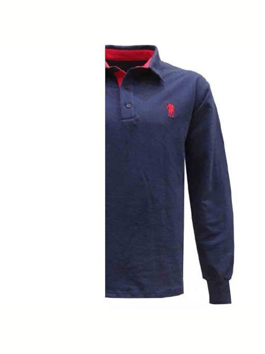 Luciano Faketti Luciano Faketti polo shirt with embroidery Blue