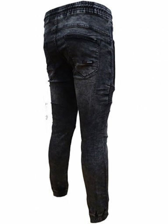 Luciano Faketti jean trousers jeans desplay in fashion slim line . Composition: cotton 58% - polyester 39% - elastans 3%
It has an elastic belt for better comfort black